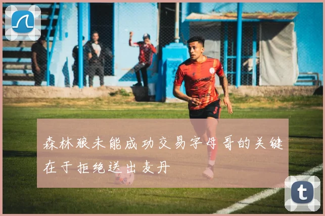 森林狼未能成功交易字母哥的关键在于拒绝送出麦丹